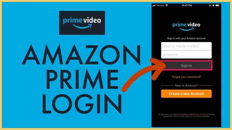 prime video log in
